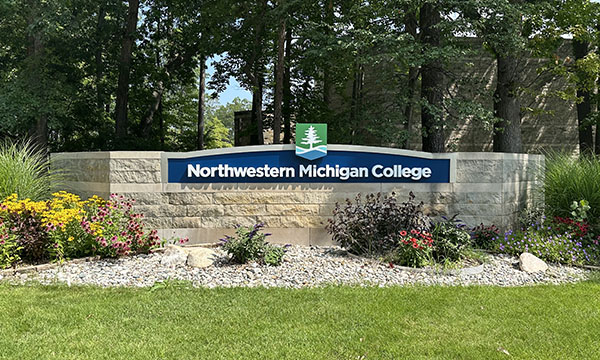 Front Street Campus entrance sign photo