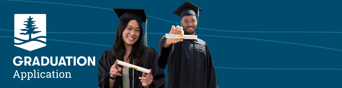 Graduation application graphic