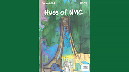 Example NMC Magazine cover 'Hues'