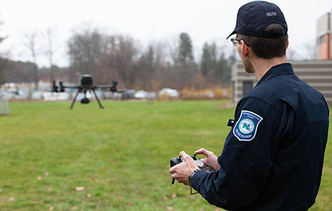 NMC Law Enforcement Program students take part in an outdoor physical training session